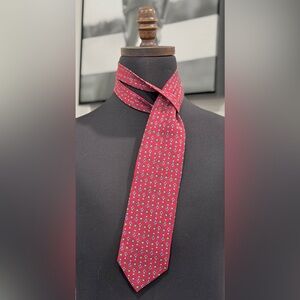 Botticelli Vintage Silk Tie - Equestrian Snaffle Bit